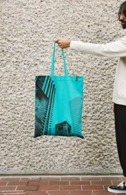 Large Concrete Utopia Tote Bag By Apparel & Lovers 10 Large Concrete Utopia Tote Bag By Apparel & Lovers -Books Store 191112 BARBICAN 02 707