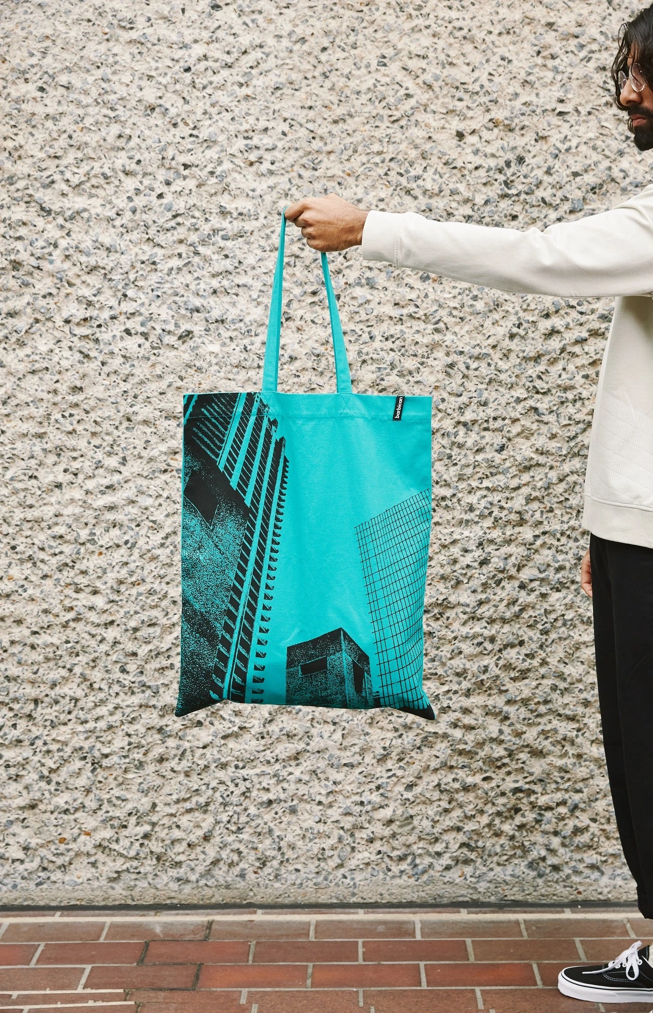 Large Concrete Utopia Tote Bag By Apparel & Lovers 6 Large Concrete Utopia Tote Bag By Apparel & Lovers - Image 4