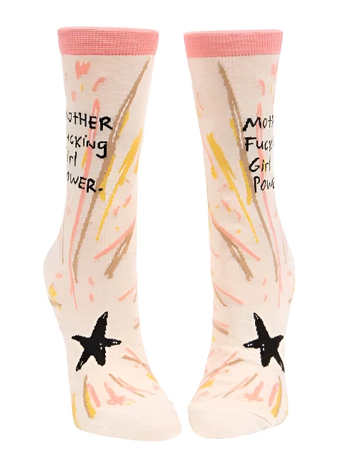 Women's Motherf*cking Girl Power Socks 4 Women's Motherf*cking Girl Power Socks - Image 2