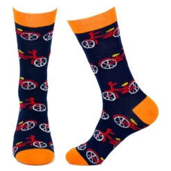 Bicycle Men's Socks -Books Store 63134modelled
