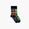 Black Adrinka Socks Large 9-12