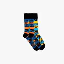 Black Adrinka Socks Large 9-12