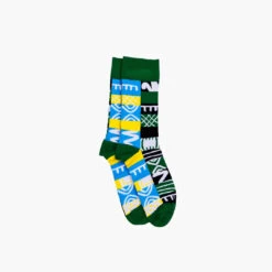 Green Adrinka Socks Large 9-12