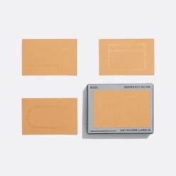 Caramel Anywhere Sticky Labels -Books Store 9 Before Breakfast Anywhere Labels brown 3