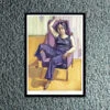 Alice Neel A3 Print, Marxist Girl (Irene Peslikis), 1972 -Books Store AliceNeelposter2