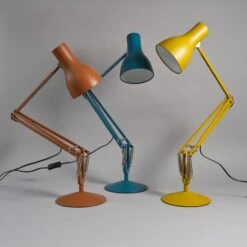 Yellow Ochre Type 75™ Desk Lamp -Books Store BarbicanShop 0013 8459ae6d af9a 4f6b 8be0 66b689606ab9