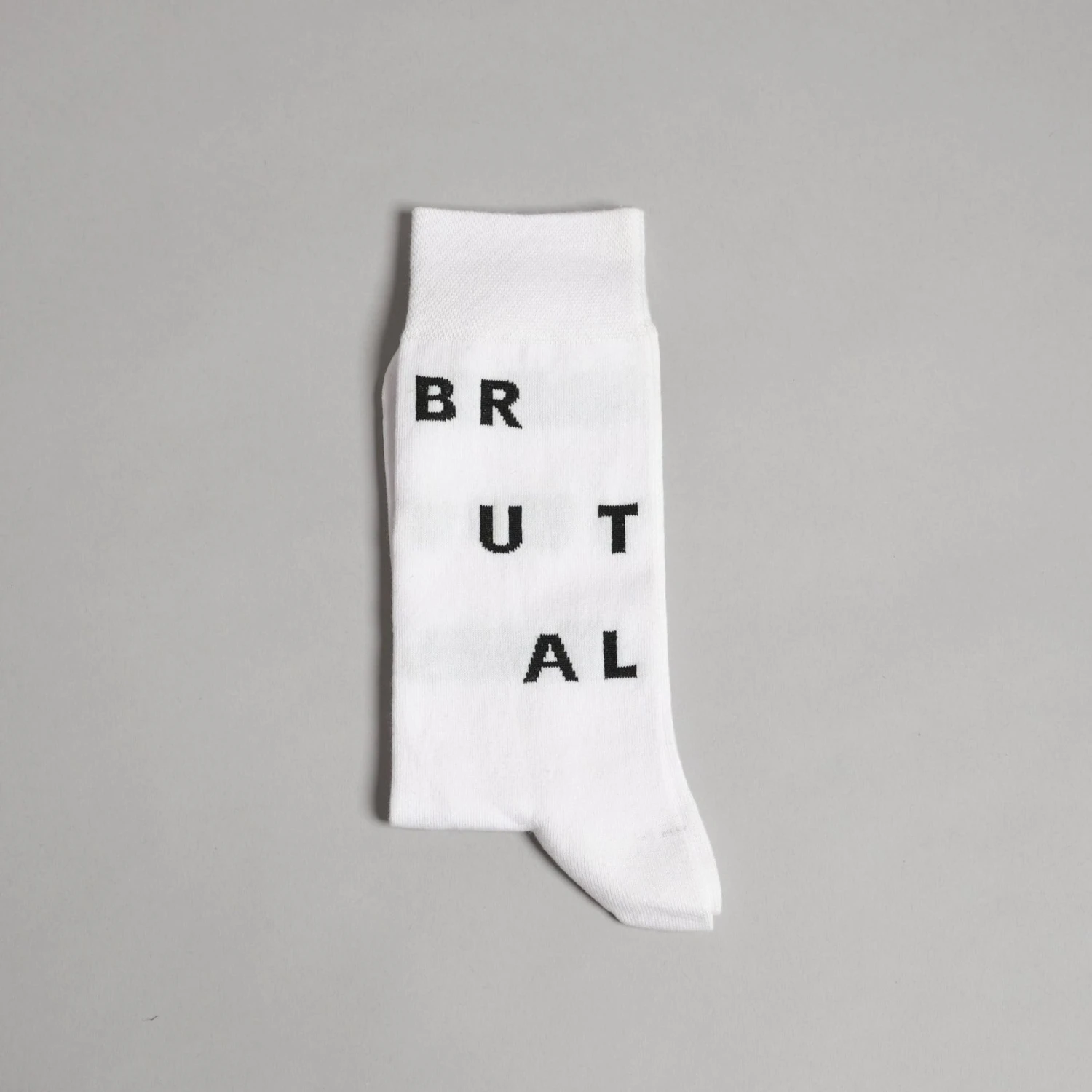 White Brutal Socks 3 White Brutal Socks