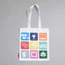 Barbican Pictograms Tote Bag -Books Store Barbican 0087