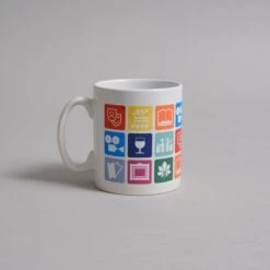 Barbican Pictograms Mug 7 Barbican Pictograms Mug -Books Store Barbican 0116