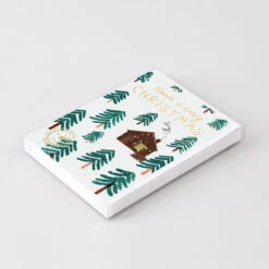 Log Cabin Card Set