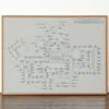 Brutalist Love Blueprint By Dorothy -Books Store Dorothy 183 Brutalist blueprint art print dorothy frame Medium