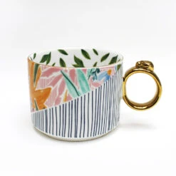Eden Stripes Ceramic Mug