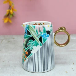 Eden Stripes Ceramic Milk Jug 13 Eden Stripes Ceramic Milk Jug -Books Store Ede Jug 1