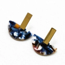 Florentine Half Disc Earrings -Books Store Florentineearrings2