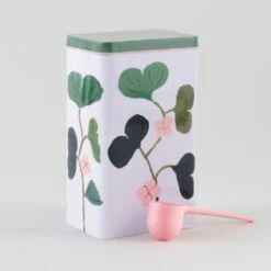 Ginkgo Coffee Tin With Spoon