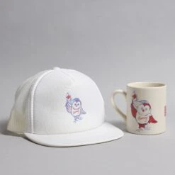 Vintage Barbican 'Barney The Barn Owl' Baseball Cap -Books Store Hat Mug