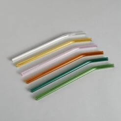 Sip Glass Straw Set -Books Store Hay Strawers 0134