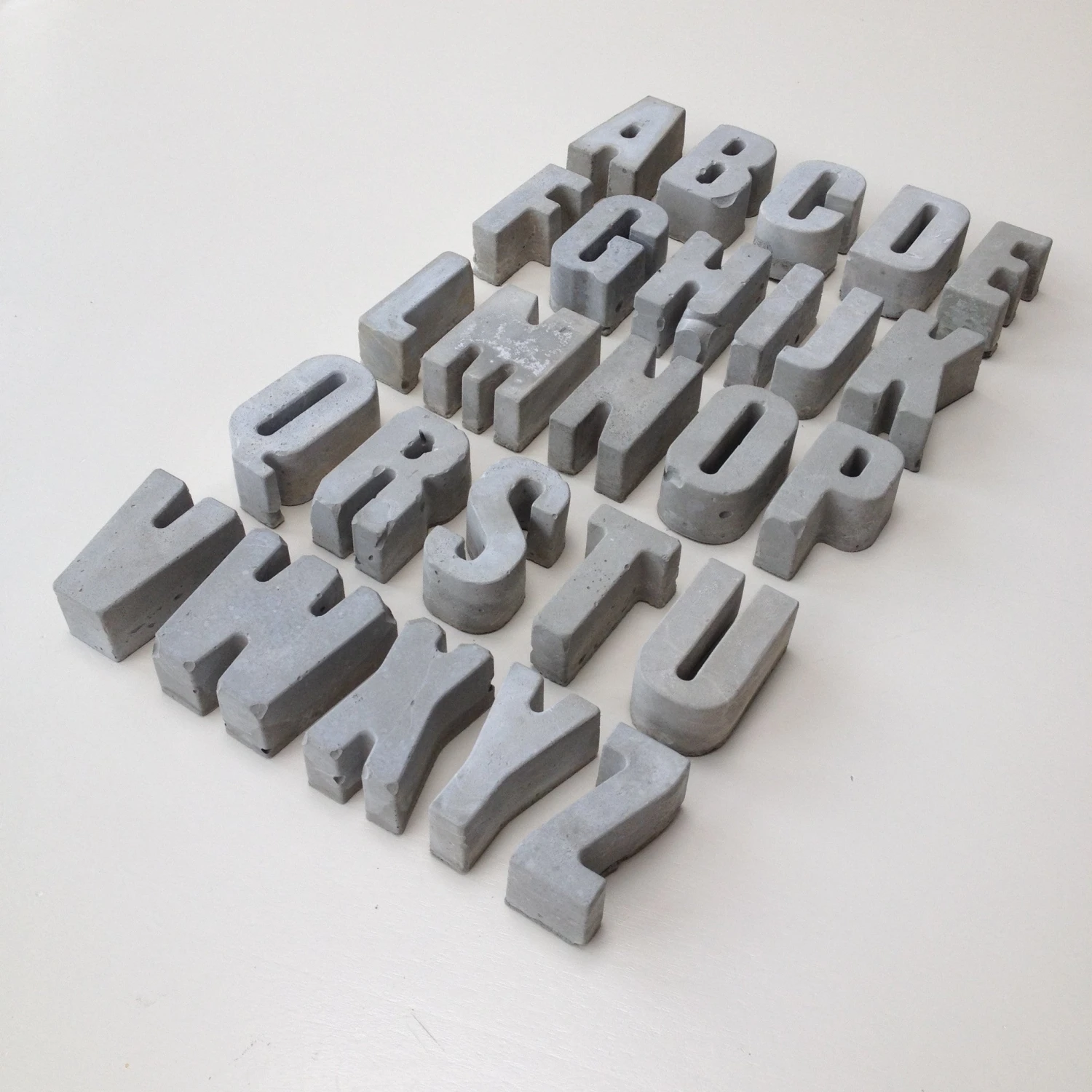 Concrete Letter 3 Concrete Letter