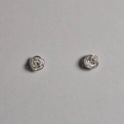 Silver Nest Earrings By Otis Jaxon