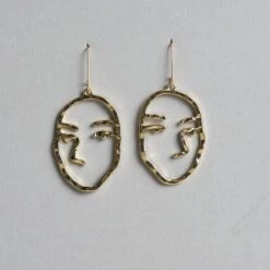 Juliette Face Earrings