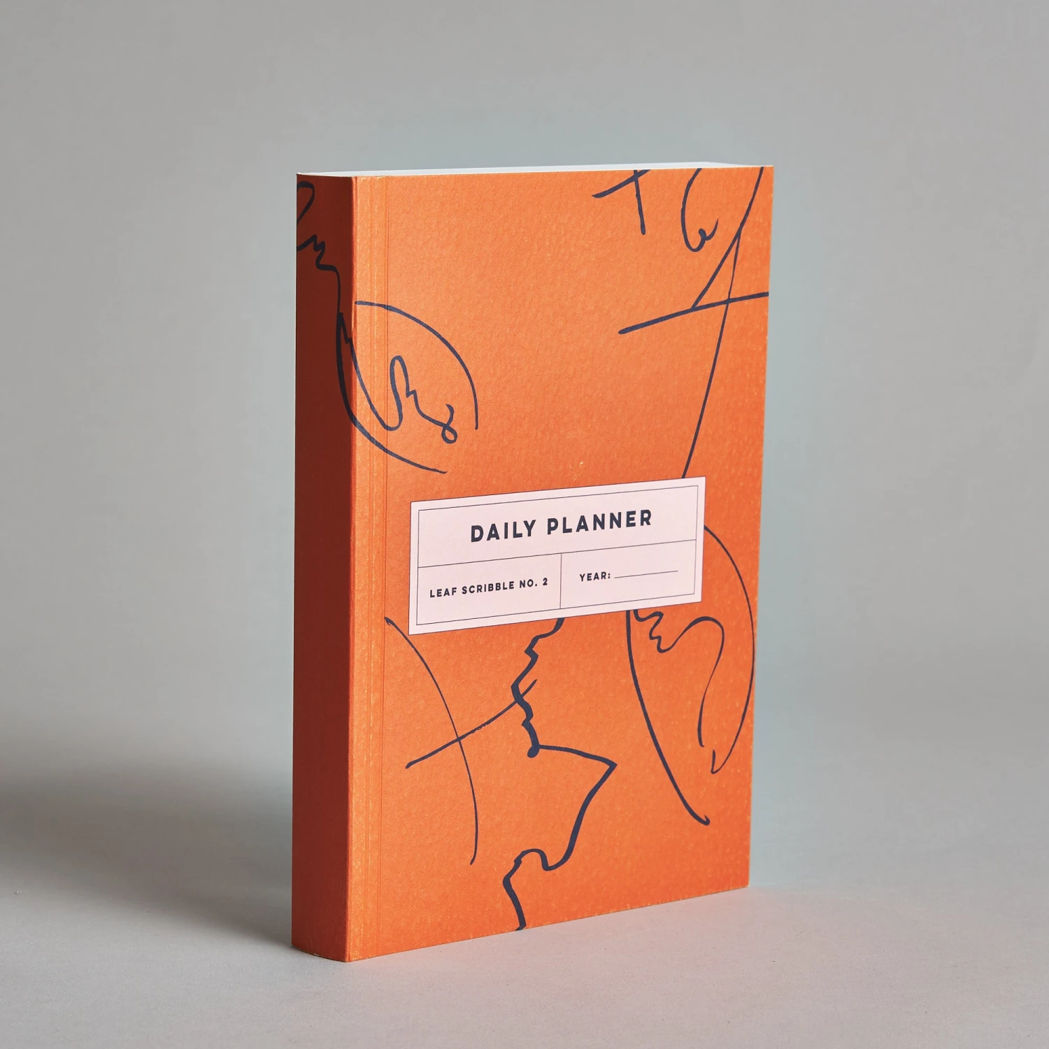 Leaf Scribble No. 2 Daily Planner 4 Leaf Scribble No. 2 Daily Planner - Image 2