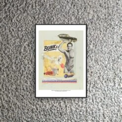 Bunk! Evadne In Green Dimension, 1952 Print By Eduardo Paolozzi