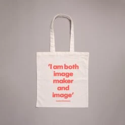 Carolee Schneemann 'I Am Both Image' Tote Bag