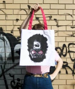 Guerrilla Girls Tote Bag 8 Guerrilla Girls Tote Bag -Books Store TDDS GG Tote Styled v2 2048x2048 123d6a7f 24fd 4b56 8e58 289a88fe396e