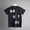 Black Brutal T-shirt -Books Store TShirt 0382