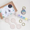 Marble & Stitch Keyrings Kit Pastels Colourway -Books Store marblekeyringkitcopy
