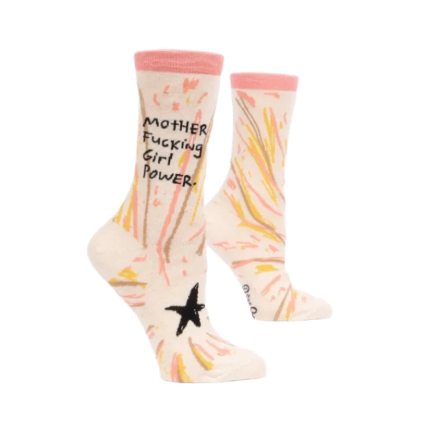 Women's Motherf*cking Girl Power Socks 3 Women's Motherf*cking Girl Power Socks