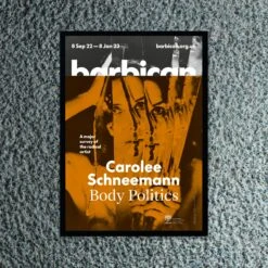 Carolee Schneemann Exhibition Poster
